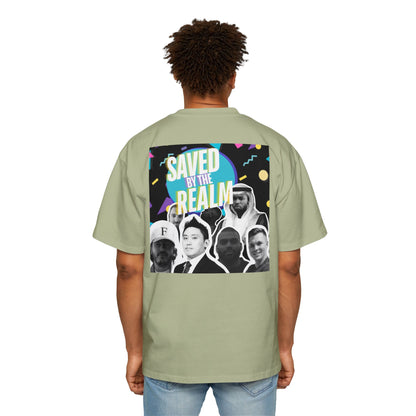 Saved by the realm heavy weight tee