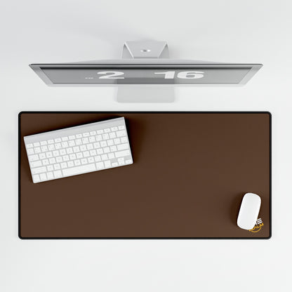 The Realm Desk Mat - Dark Brown