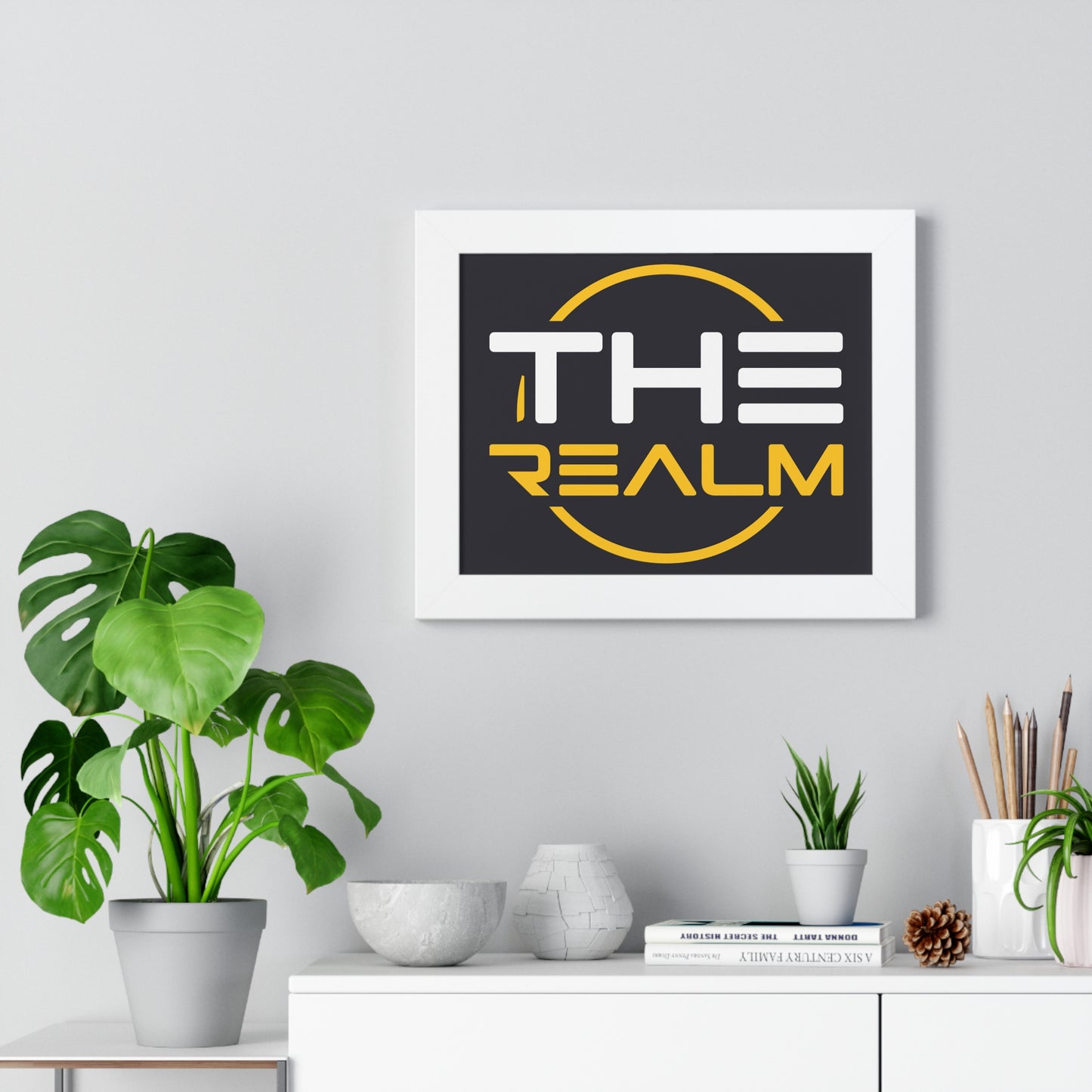 The Realm Framed Horizontal Poster