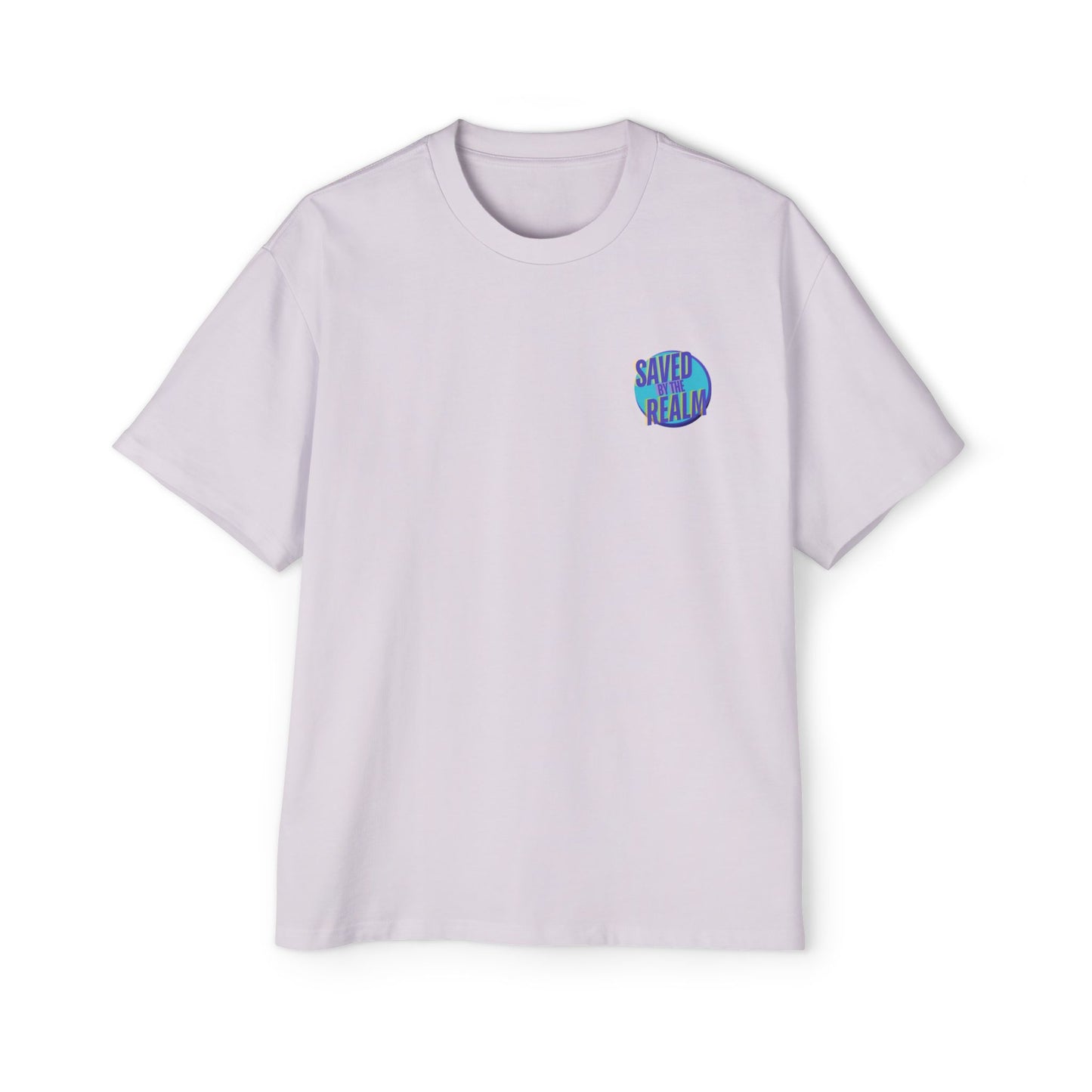 Saved by the realm heavy weight tee