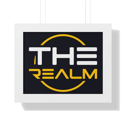 The Realm Framed Horizontal Poster