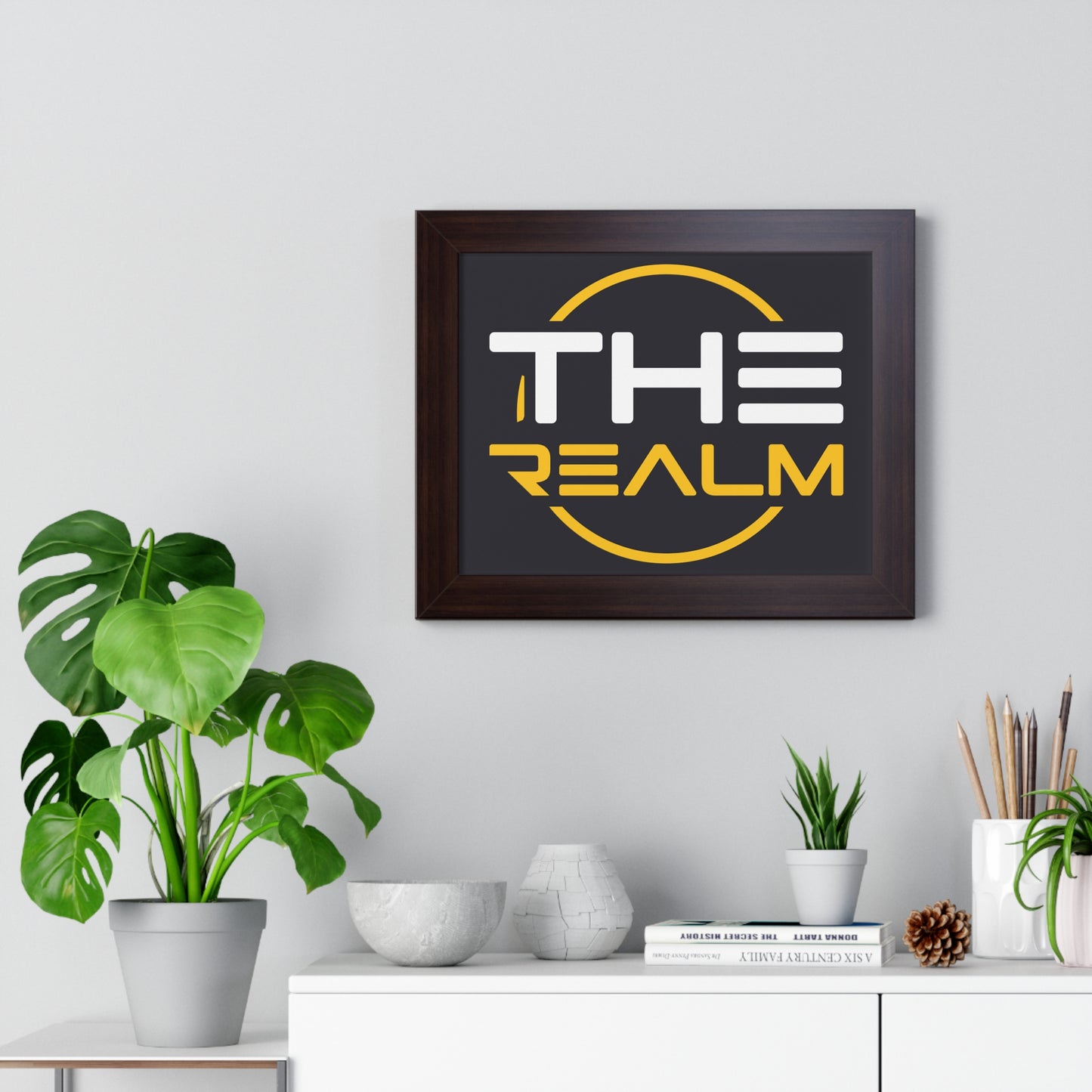 The Realm Framed Horizontal Poster